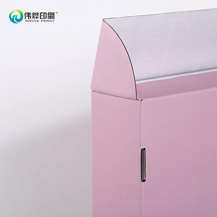 Recyclable Corrugated Paper Box Foldable Clothing Packaging Box Flat Shipping Carton Box